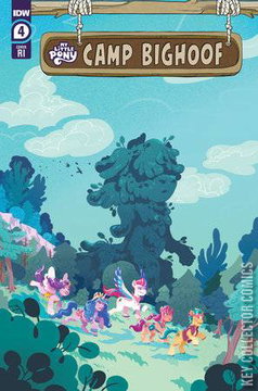 Variant Cover for My Little Pony: Camp Bighoof #4