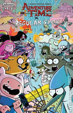 Variant Cover for Adventure Time / Regular Show #1
