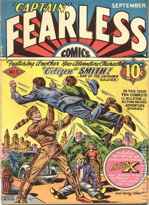 Captain Fearless Comics