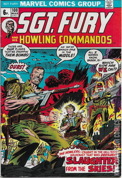 Variant Cover for Sgt. Fury and His Howling Commandos #108