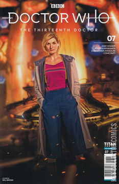 Variant Cover for Doctor Who: The Thirteenth Doctor #7