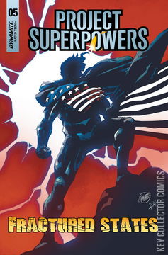 Variant Cover for Project Superpowers: Fractured States #5