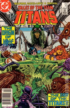 Variant Cover for Tales of the Teen Titans #70