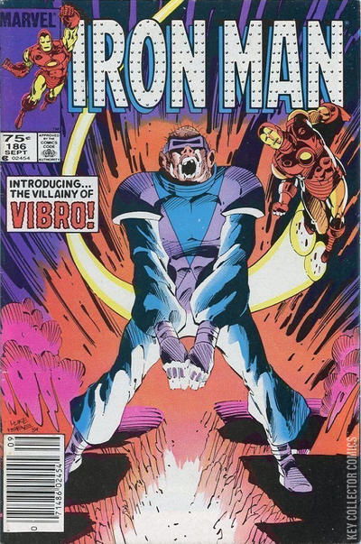 Variant Cover for Iron Man #186