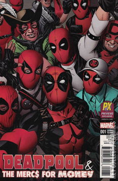 Variant Cover for Deadpool and the Mercs for Money #1