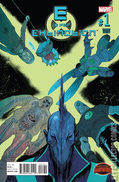 Variant Cover for E Is For Extinction #1