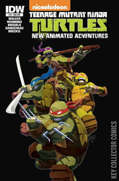Variant Cover for Teenage Mutant Ninja Turtles: New Animated Adventures #18