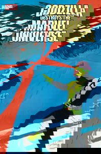 Godzilla Destroys the Marvel Universe #3