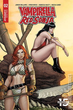 Variant Cover for Vampirella / Red Sonja #2