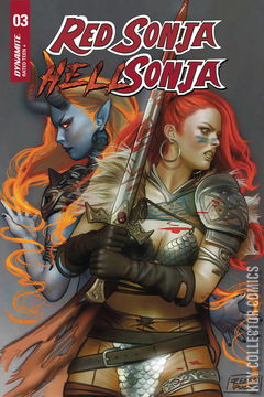 Variant Cover for Red Sonja / Hell Sonja #3