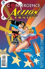 Cover for Convergence: Action Comics #2