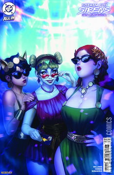 Variant Cover for Gotham City Sirens: Unfit for Orbit #2