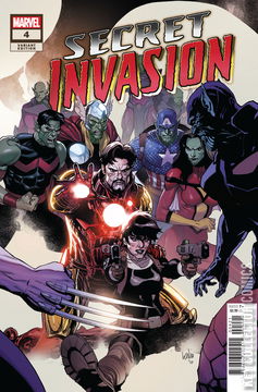 Variant Cover for Secret Invasion #4