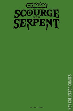 Variant Cover for Conan the Barbarian: Scourge of the Serpent #1