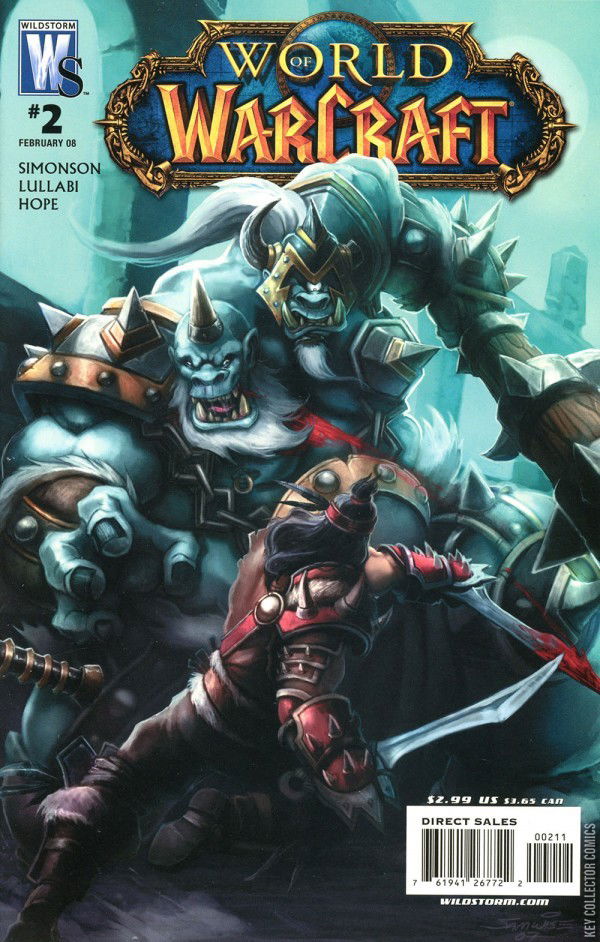 Variant Cover for World of Warcraft #2