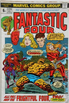 Variant Cover for Fantastic Four #129