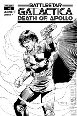Variant Cover for Battlestar Galactica: Death of Apollo #4