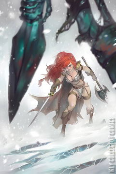 Variant Cover for Red Sonja: Age of Chaos #5