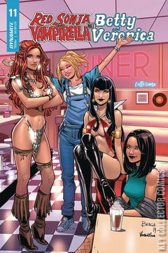 Variant Cover for Red Sonja and Vampirella Meet Betty and Veronica #11