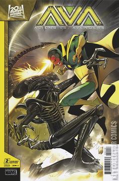 Variant Cover for Aliens vs. Avengers #2