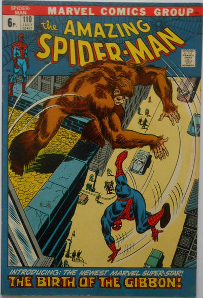 Variant Cover for Amazing Spider-Man #110