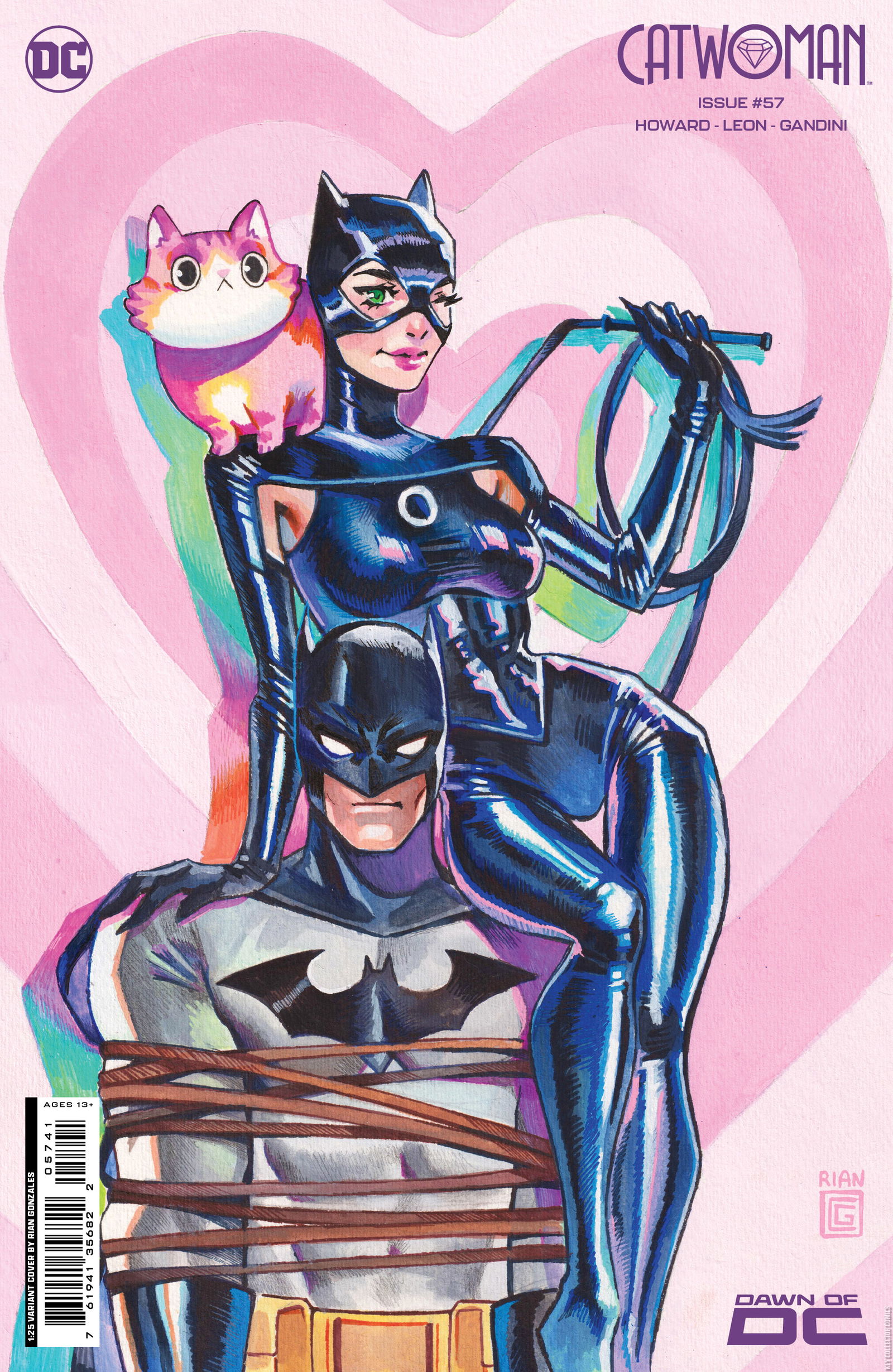 Variant Cover for Catwoman #57