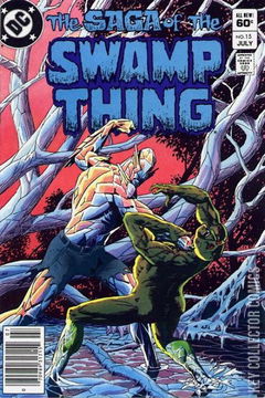 Variant Cover for Saga of the Swamp Thing #15