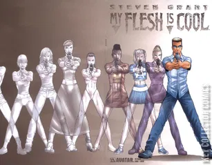 Cover for My Flesh Is Cool #1