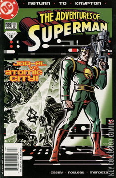 Variant Cover for Adventures of Superman #589