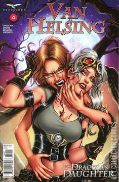 Variant Cover for Van Helsing vs. Dracula's Daughter #4