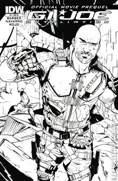 Variant Cover for G.I. Joe: Retaliation - Official Movie Prequel #2