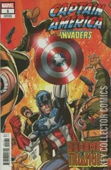 Variant Cover for Captain America & The Invaders: The Bahamas Triangle #1