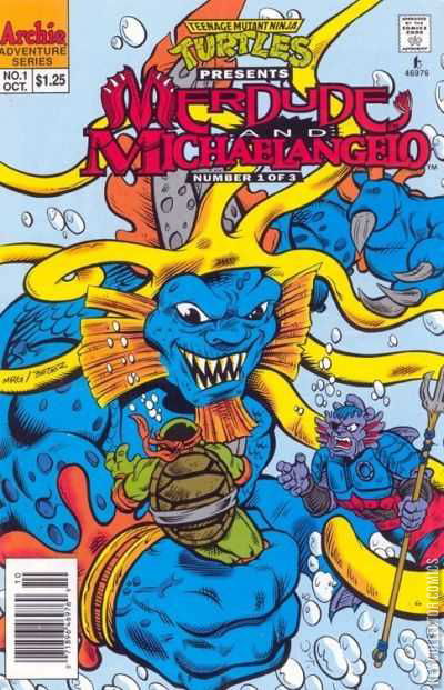 Cover art for Teenage Mutant Ninja Turtles Presents Merdude #1