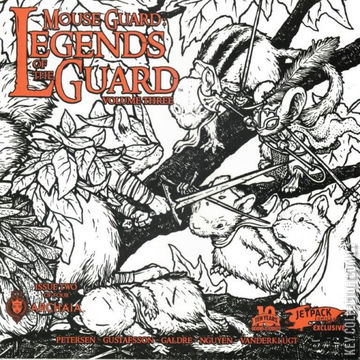 Variant Cover for Mouse Guard: Legends of the Guard #2