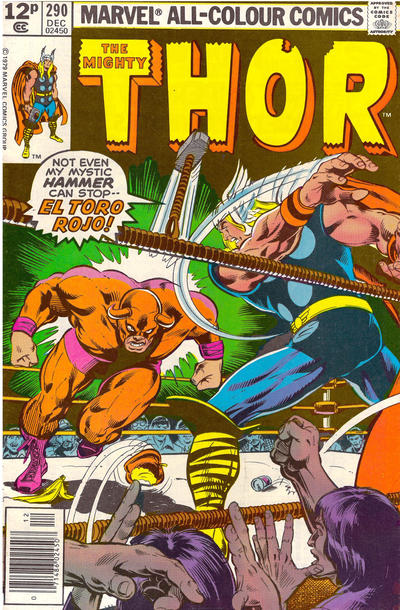 Variant Cover for Thor #290