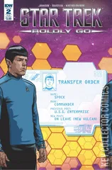 Variant Cover for Star Trek: Boldly Go #2