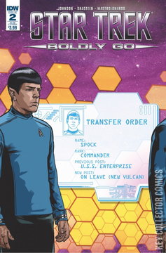 Variant Cover for Star Trek: Boldly Go #2