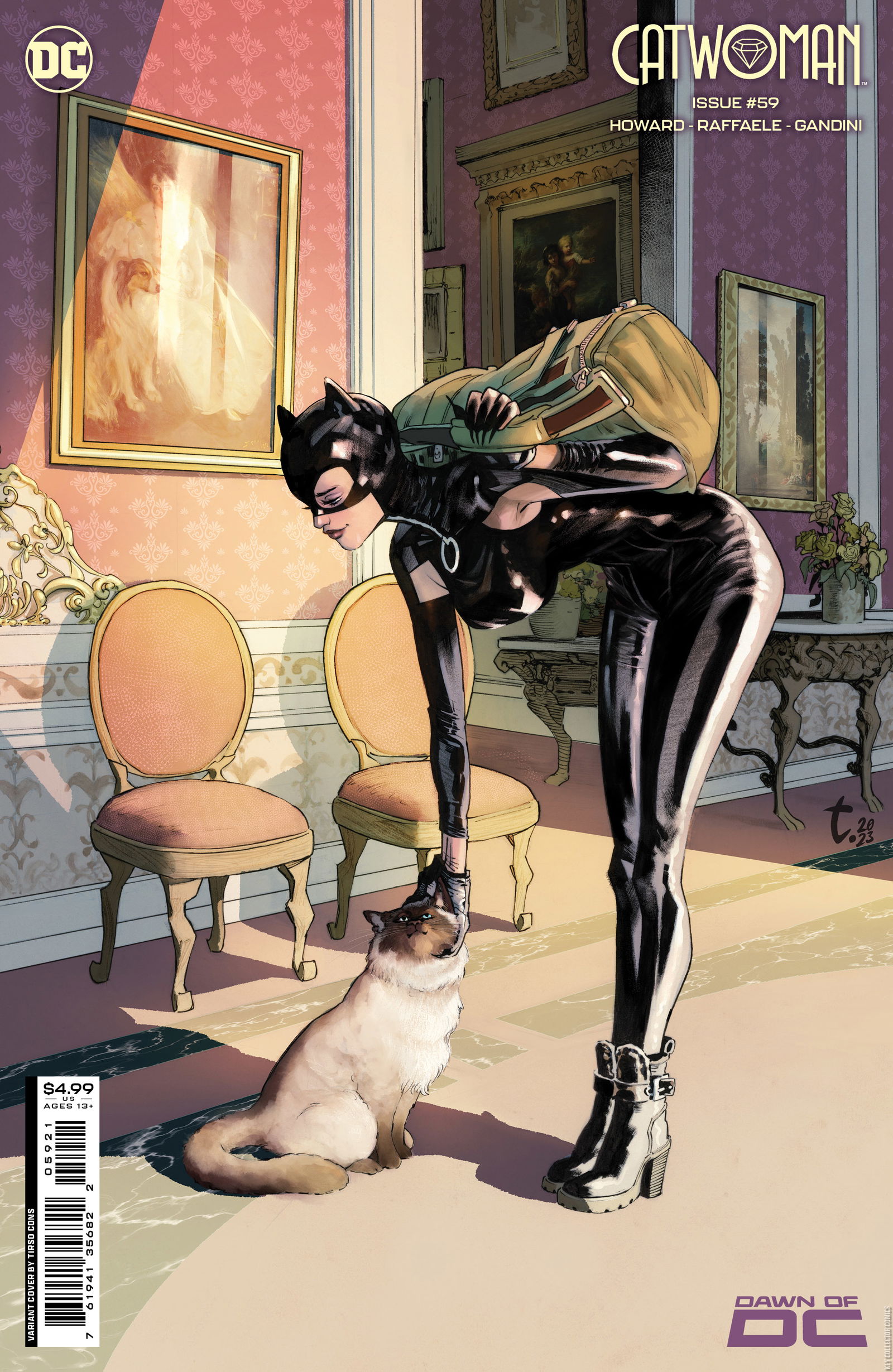Variant Cover for Catwoman #59