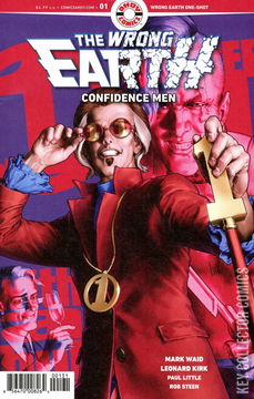 Variant Cover for The Wrong Earth: Confidence Men #1
