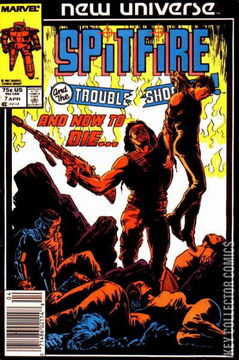 Variant Cover for Codename: Spitfire #7