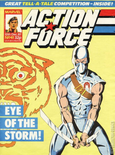 Action Force #41 Published December 1987 | Key Collecto