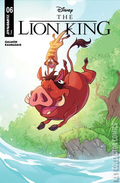 Variant Cover for The Lion King #6