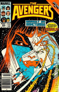 Variant Cover for Avengers, The #260