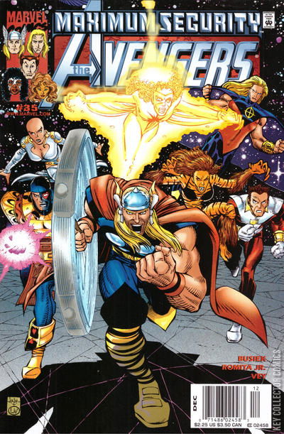 Cover art for Avengers #35 