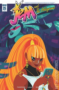 Variant Cover for Jem and The Holograms #25