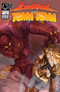 Variant Cover for Bombshell and Tomm Tomm #2
