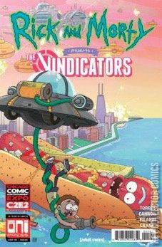 Variant Cover for Rick and Morty Presents: The Vindicators #1