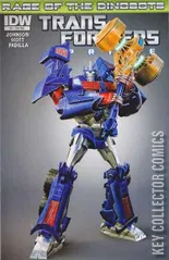 Variant Cover for Transformers: Prime - Rage of the Dinobots #2