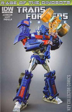 Variant Cover for Transformers: Prime - Rage of the Dinobots #2