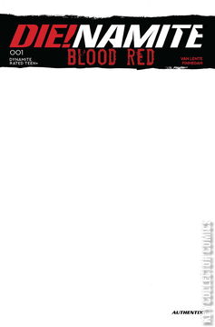 Variant Cover for Die!namite: Blood Red #1